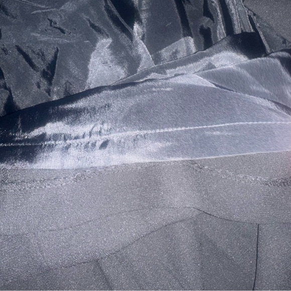 Vintage Black Sheath Cocktail Dress Sz 10 Beaded Formal Old Money Office Siren - Picture 6 of 8